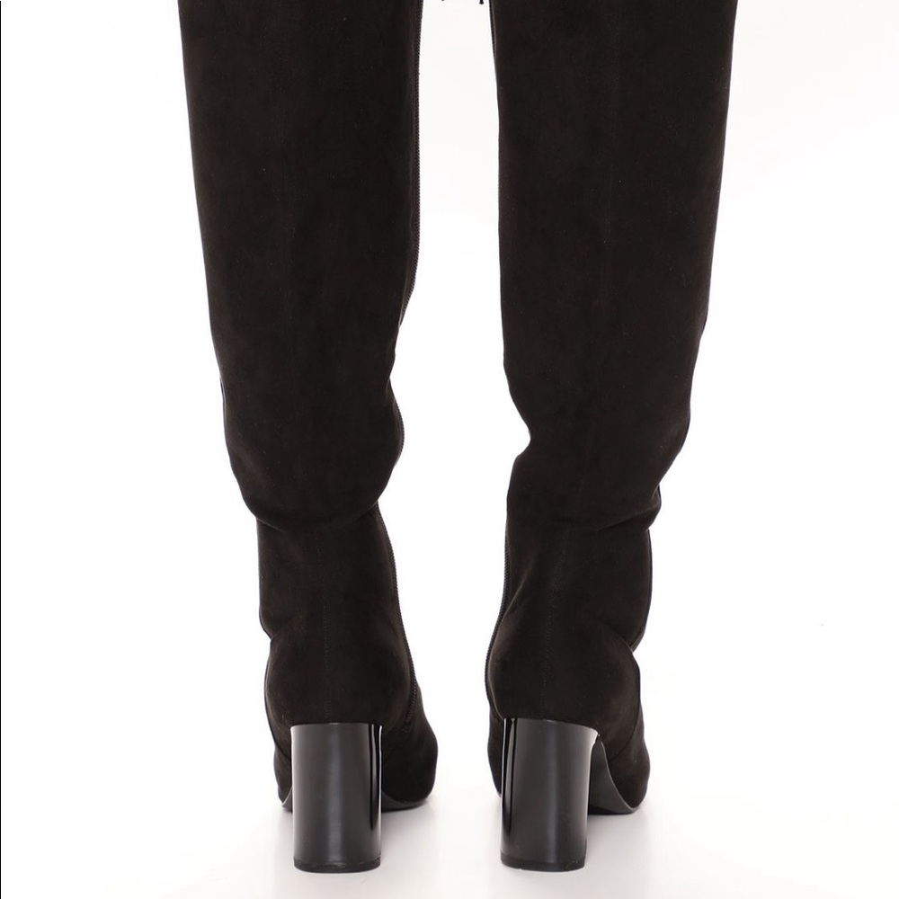 Fashion Nova Sexy Black Boots - Picture 4 of 4